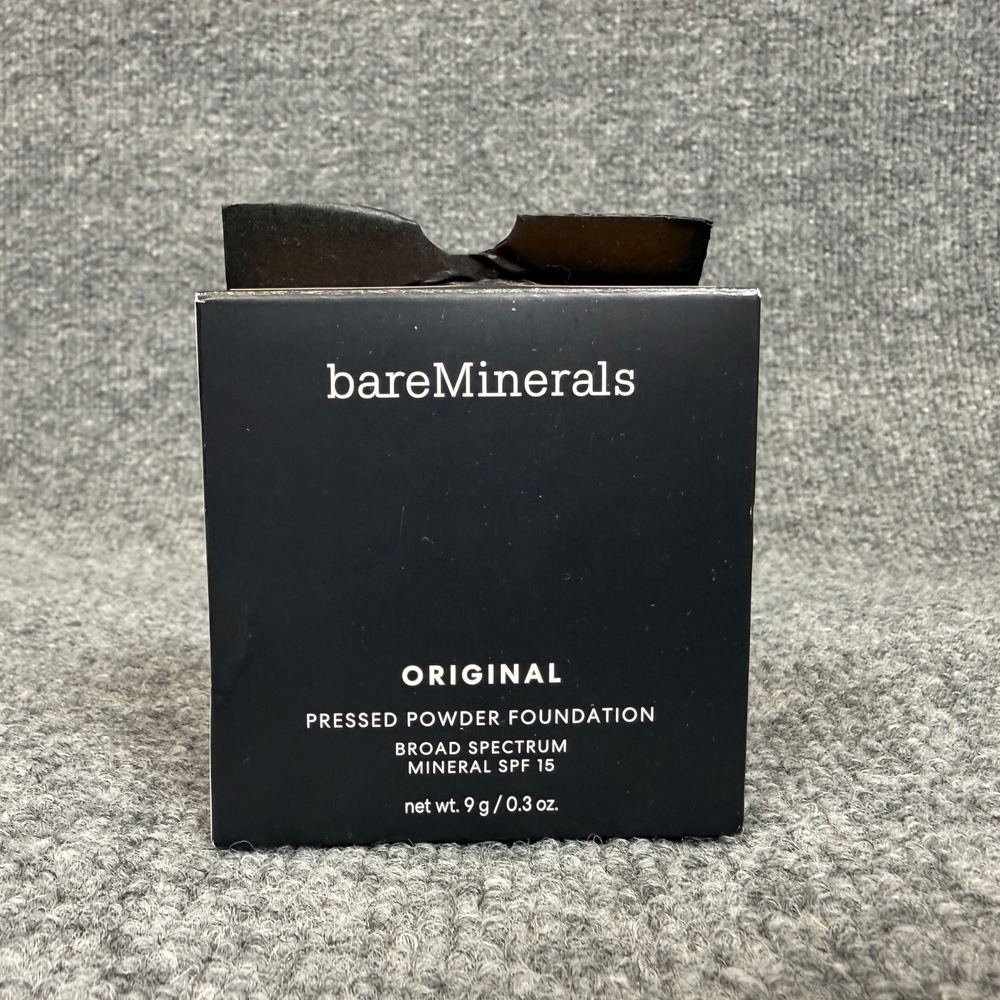 bareMinerals Original Pressed Powder Foundation SPF 15 Warm Tan 22 0.3oz NEW
